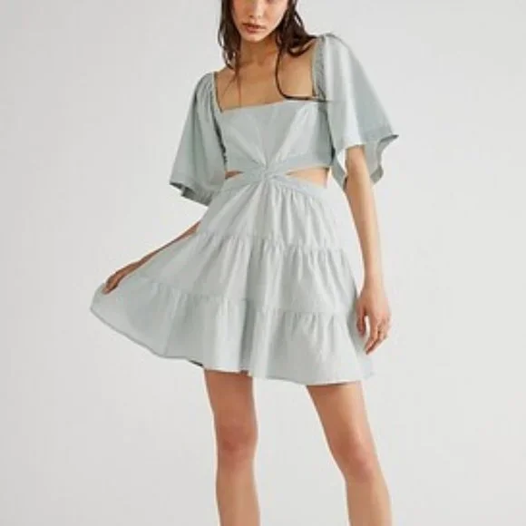 free people endless summer mini dress Free People After Hours Mini Dress Endless Summer Off Shoulder Shirt Black S NEW